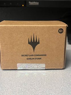 Magic the Gathering Secret Lair Commander Goblin Storm Deck. New and still sealed.