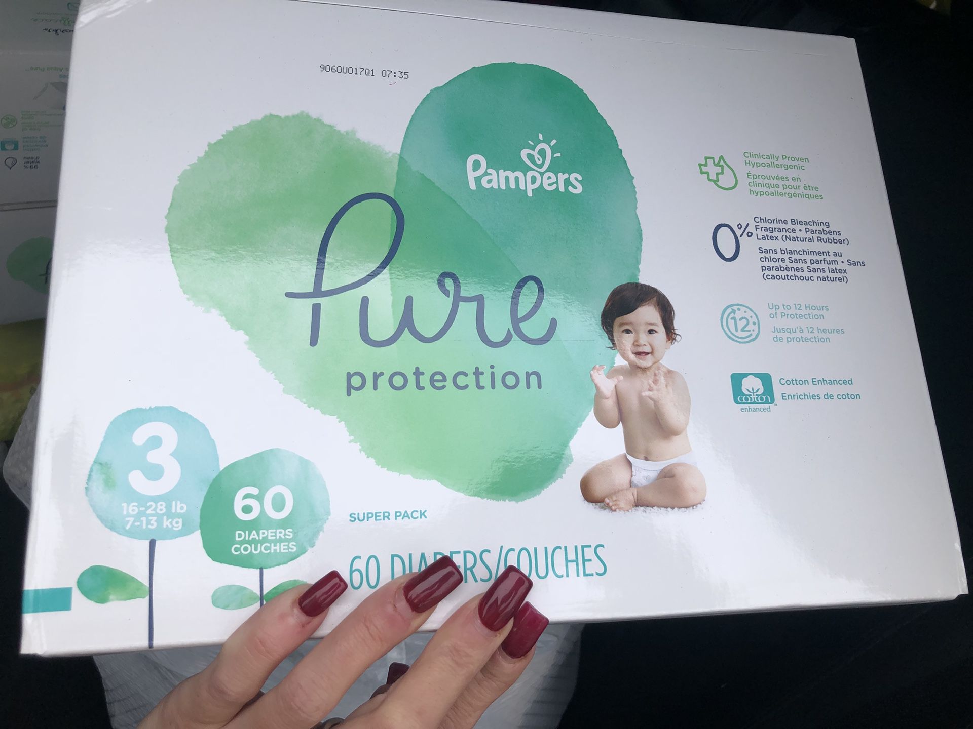 Pampers pure size 3&4