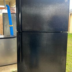 GE Black Refrigerator 