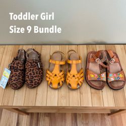Kids/Toddler Girl Size 9 Shoes Bundle