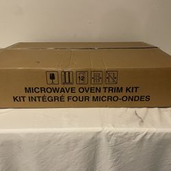 30”Whirlpool Stainless Microwave Trim kit 