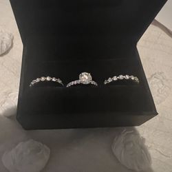 3 Ring Wedding Set With Receipt And Location Purchase Site 