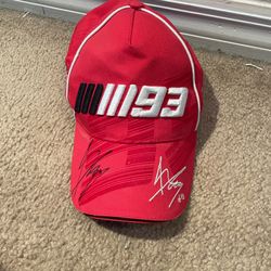 Marc Márquez authentic Autographed Cap