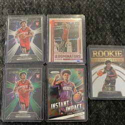 Amen Thompson Ausar Thompson Rookie Cards NBA 