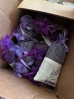 Dried Lavender Sachet Bags