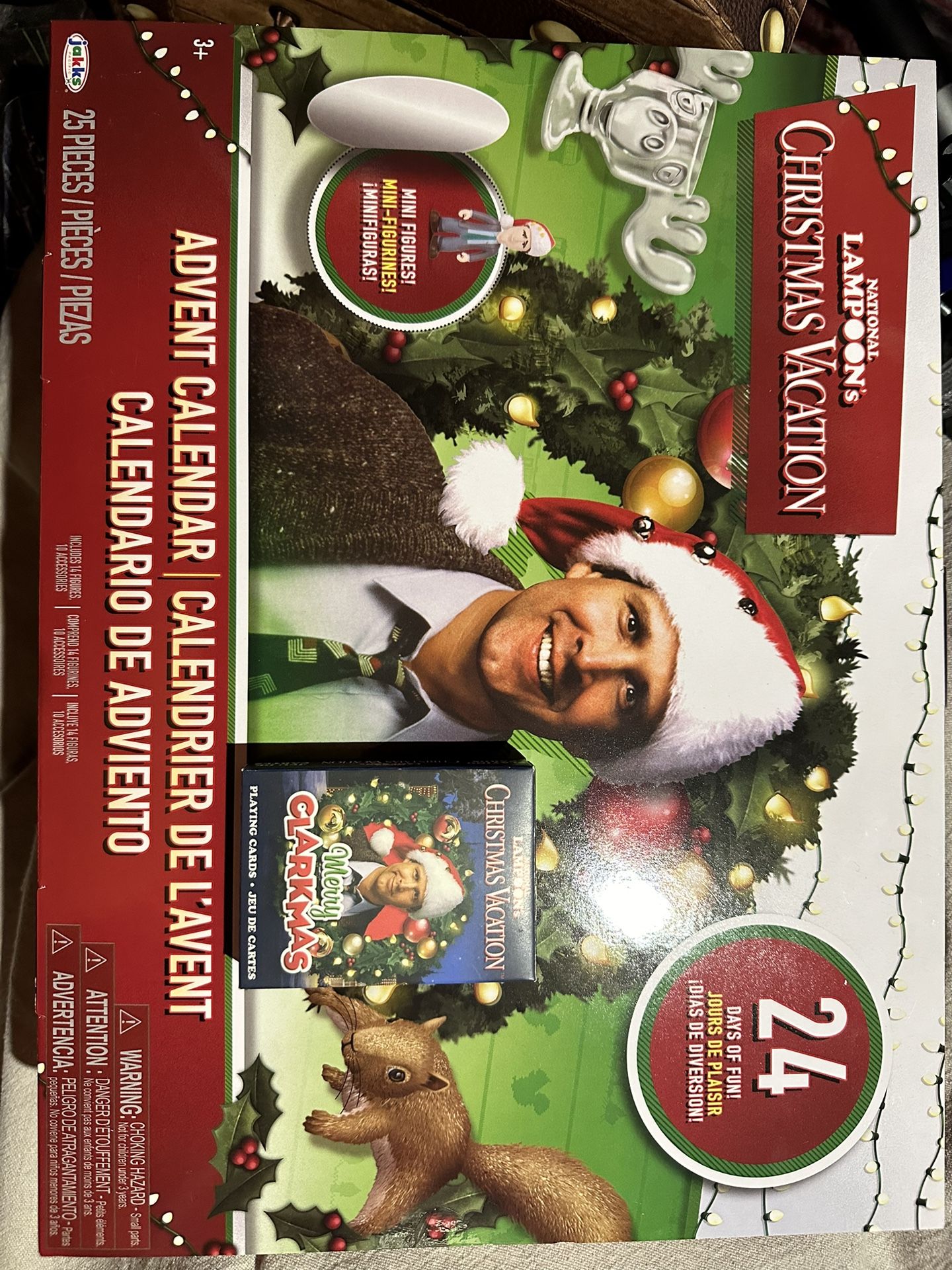 Mini Figure Advent Calendars & Matching Playing Cards