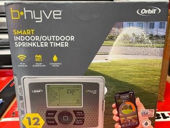 B HYVE  SMART INDOOR / OUTDOOR  SPRINKLER TIMER  NEW NEVER OPEN  READ BELOW
