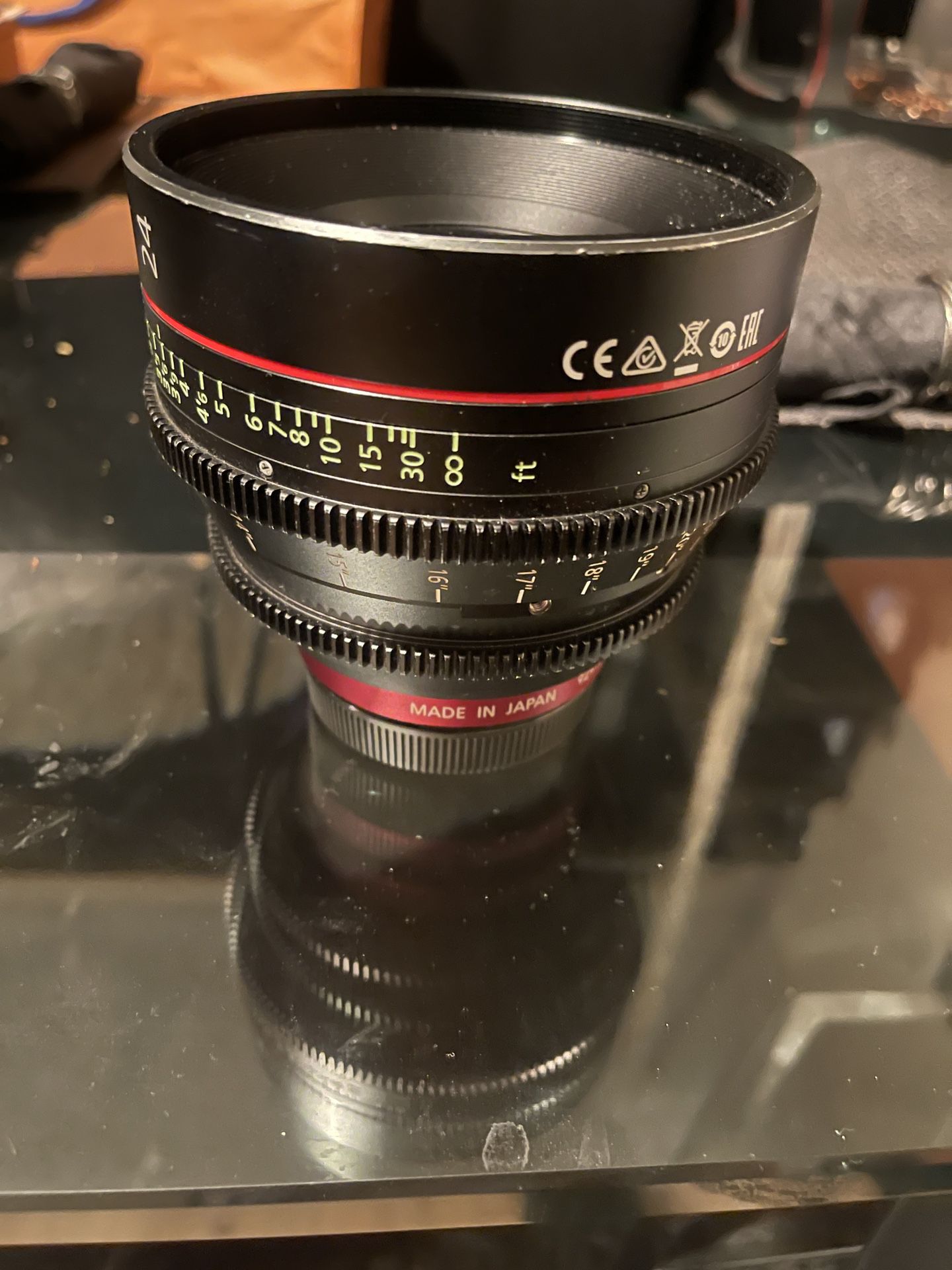 Canon 24mm Cine Lens