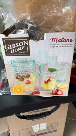 Pitcher and tumbler set