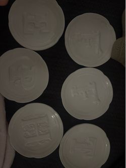 Mud pie mini plates