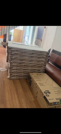 They are fake Asulejos measuring 24 x 48, 20 boxes, each box has 8 pieces, $48 each box