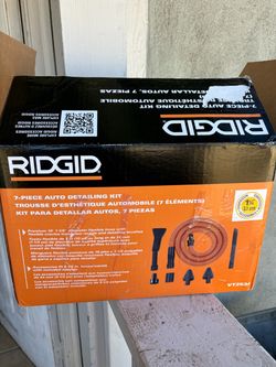 Ridgid auto detailing kit