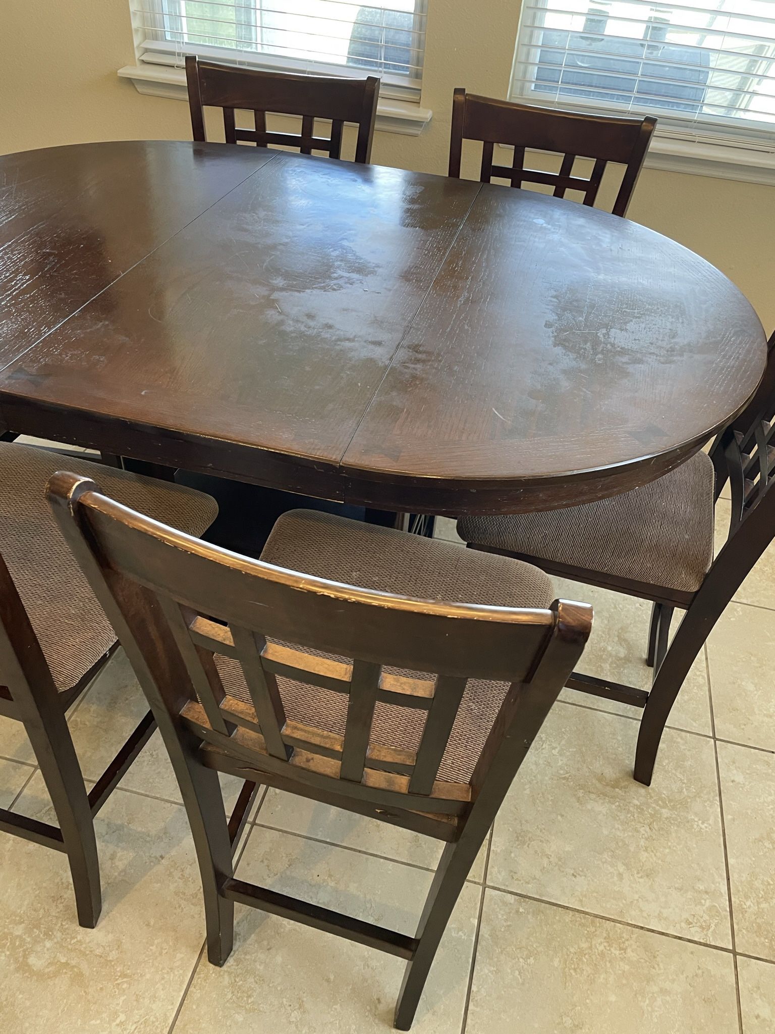 Solid Wood Dinning Table Set