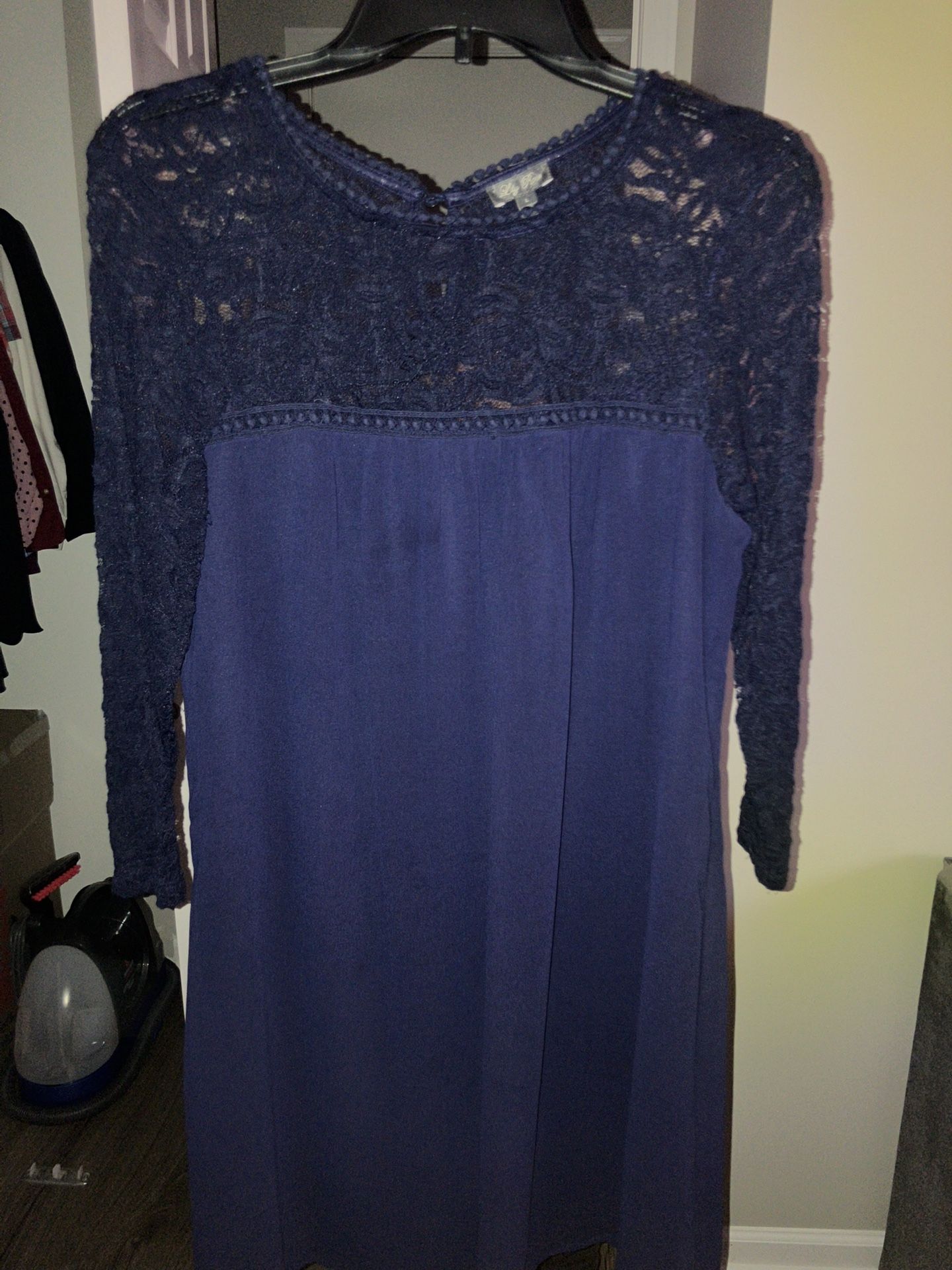 Navy Blue Dress