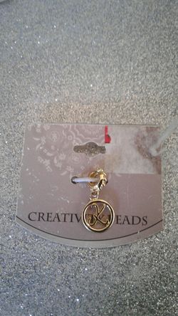 Charm "k"inicial Creativity Beads