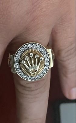 Size 10 mens 10k gold men’s Rolex ring