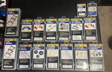 Large Storehouse Hardware & Electrical Assortment Lot – 15+ Kits