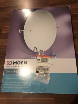New mirror - oval mirror - MOEN Glenshire