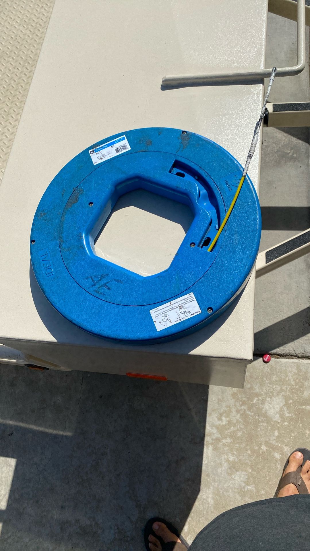 Fish Tape. Inside-Feed 150’