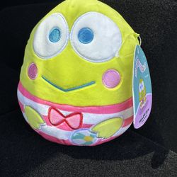 Keroppi Squishmallows Frog Swim Suit Summer 6.5in