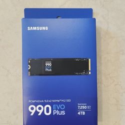 990 EVO Plus 4TB  NVME