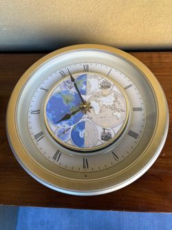 Rhythm Magic Motion Small World Wall Clock Japan 6 Songs 4MH754