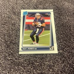 Mac Jones Rookie Donruss 