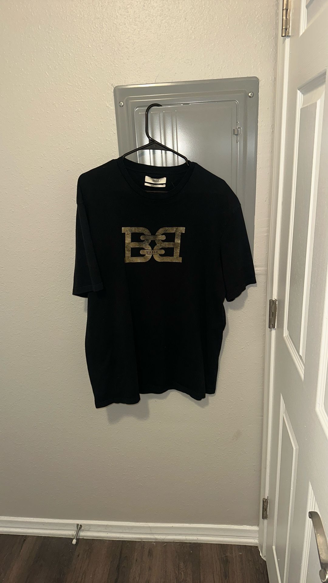 Bally Designer Gold Stamped Shirt