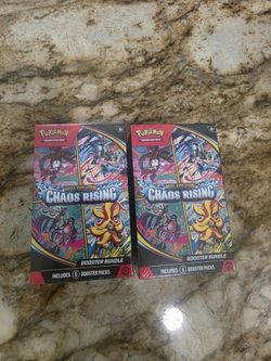 Pokemon Cards Chaos Rising Booster Bundle Box
