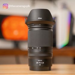Nikon z 28-75mm f2.8 lens