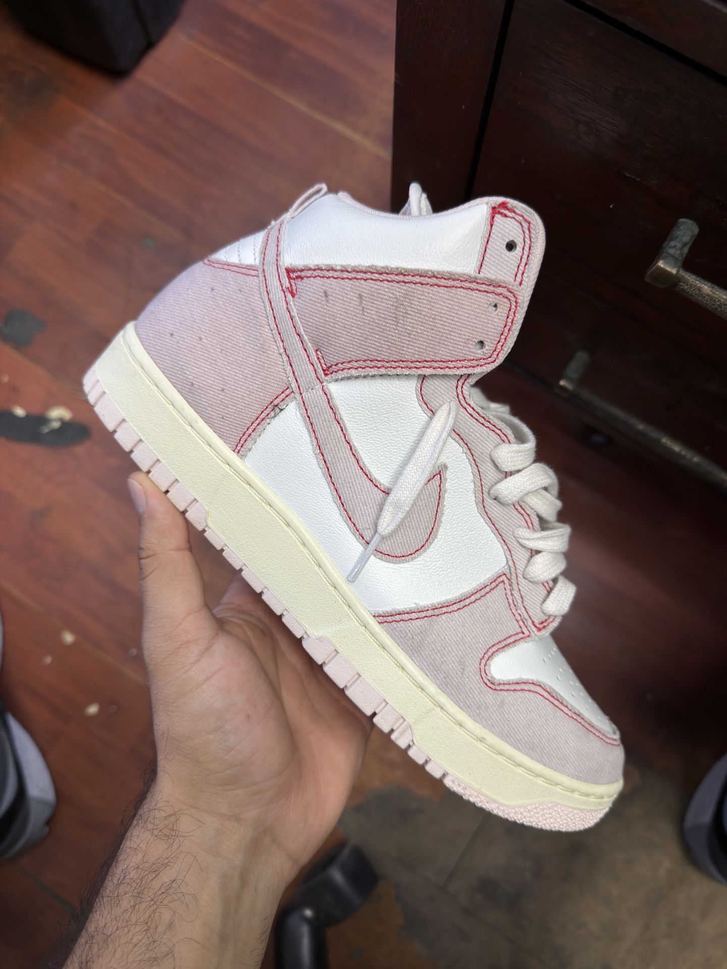 Nike Dunk High 1985 Barely Rose