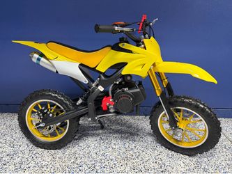 49cc 2 stroke gas mini dirt bike for kids ages 4-10,28 mph