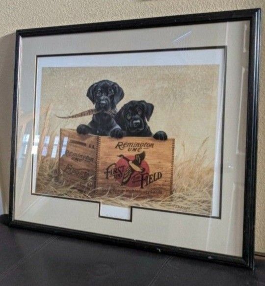 Ducks Unlimited Labrador Retrievers Tin Metal Sign Garage Dog Vintage