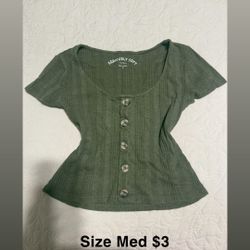 Army Green Top 
