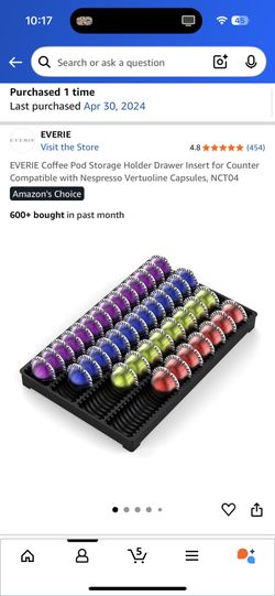 Nespresso Pod Organizer