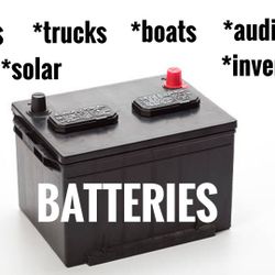 Batteries: New And Used