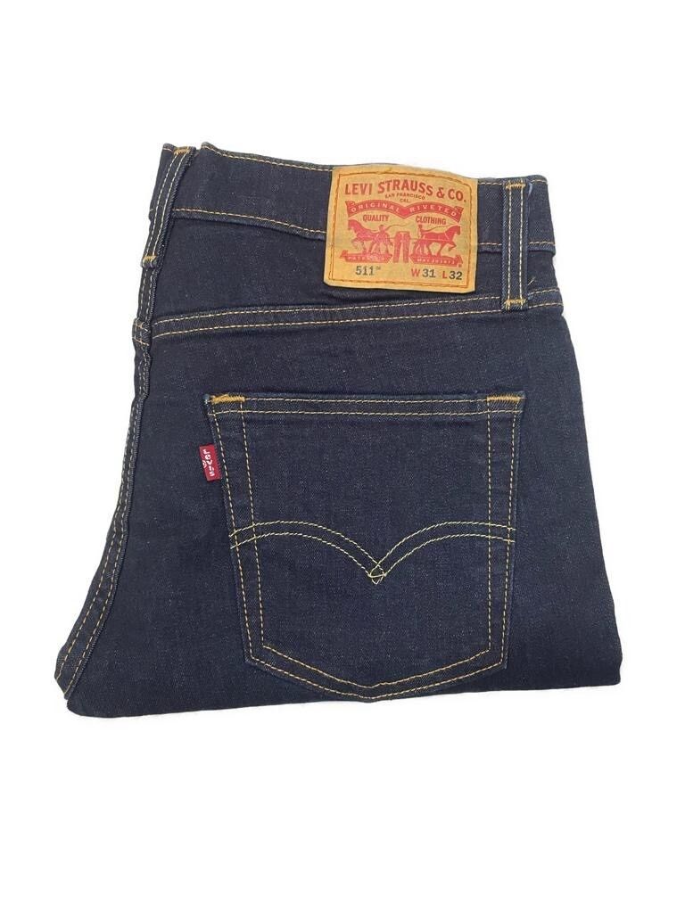 Levi's Men's 511 Slim Fit Jeans In Dark Blue 04511-1042