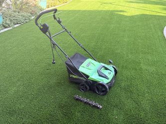 Greenworks Electric Lawn Dethatcher