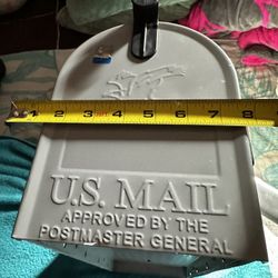 buzón 📫 Gris En Buenas Condiciones 