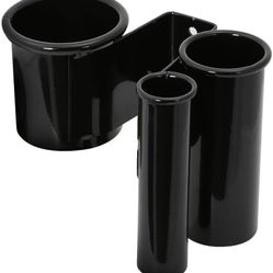 Wall Mount Hair Iron and Blow Dryer Holder - Salon Appliance Rack