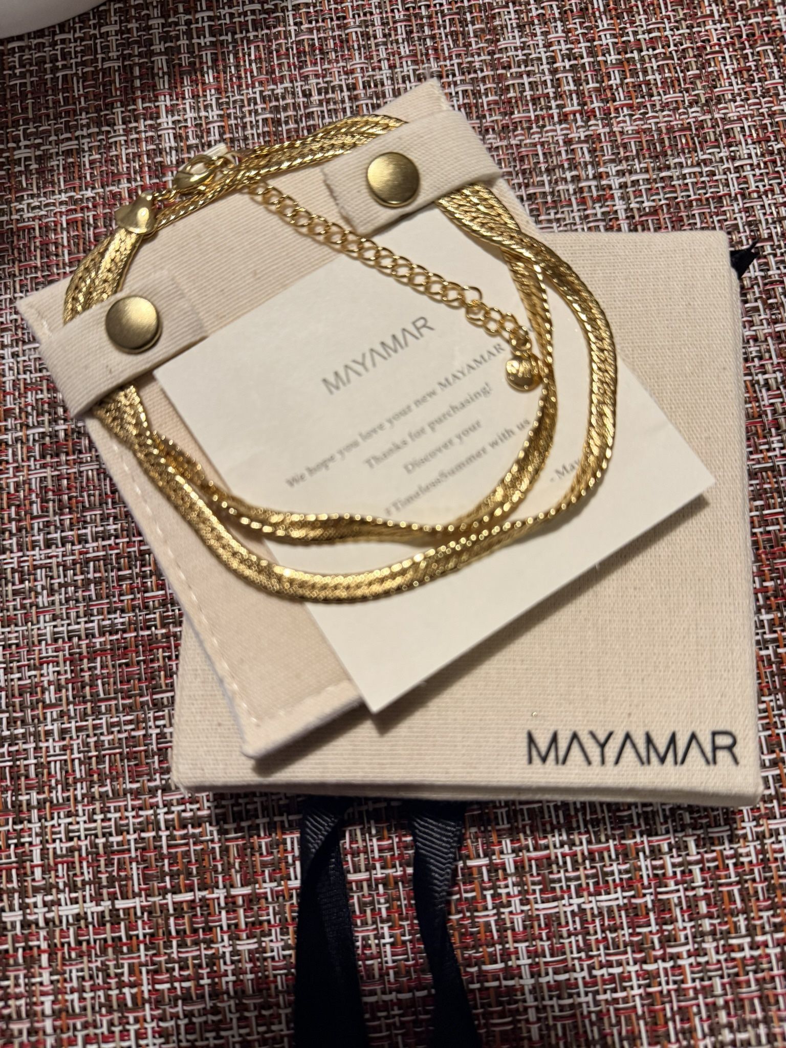Mayamar Herringbone Necklace