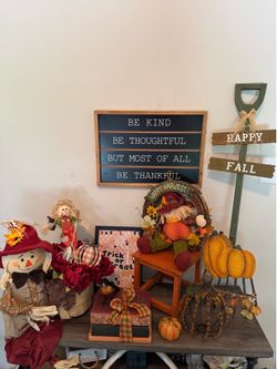 Fall harvest decor collection