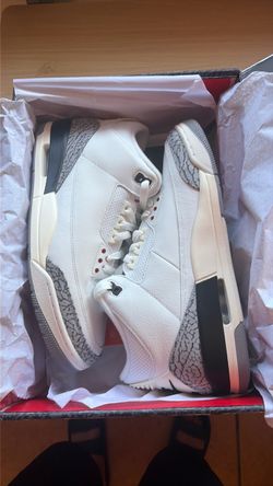 Air Jordan 3 White Cement Sneakers