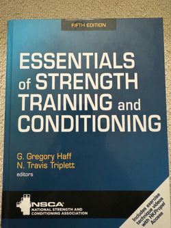 Essentials of Strength Training and Conditioning book 5th edition
