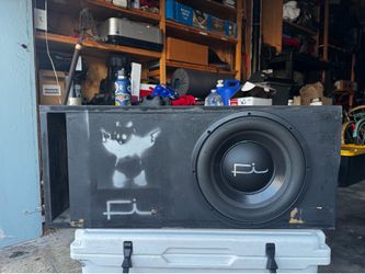 Fi Car Audio BL 12" Competition Subwoofer + Custom Ported Enclosure
