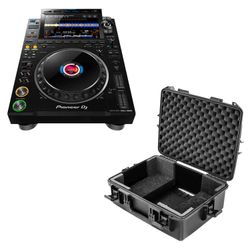 Pioneer DJ CDJ3000 Multi-Media Case Player DJ Pkg w/ Vulcan Light