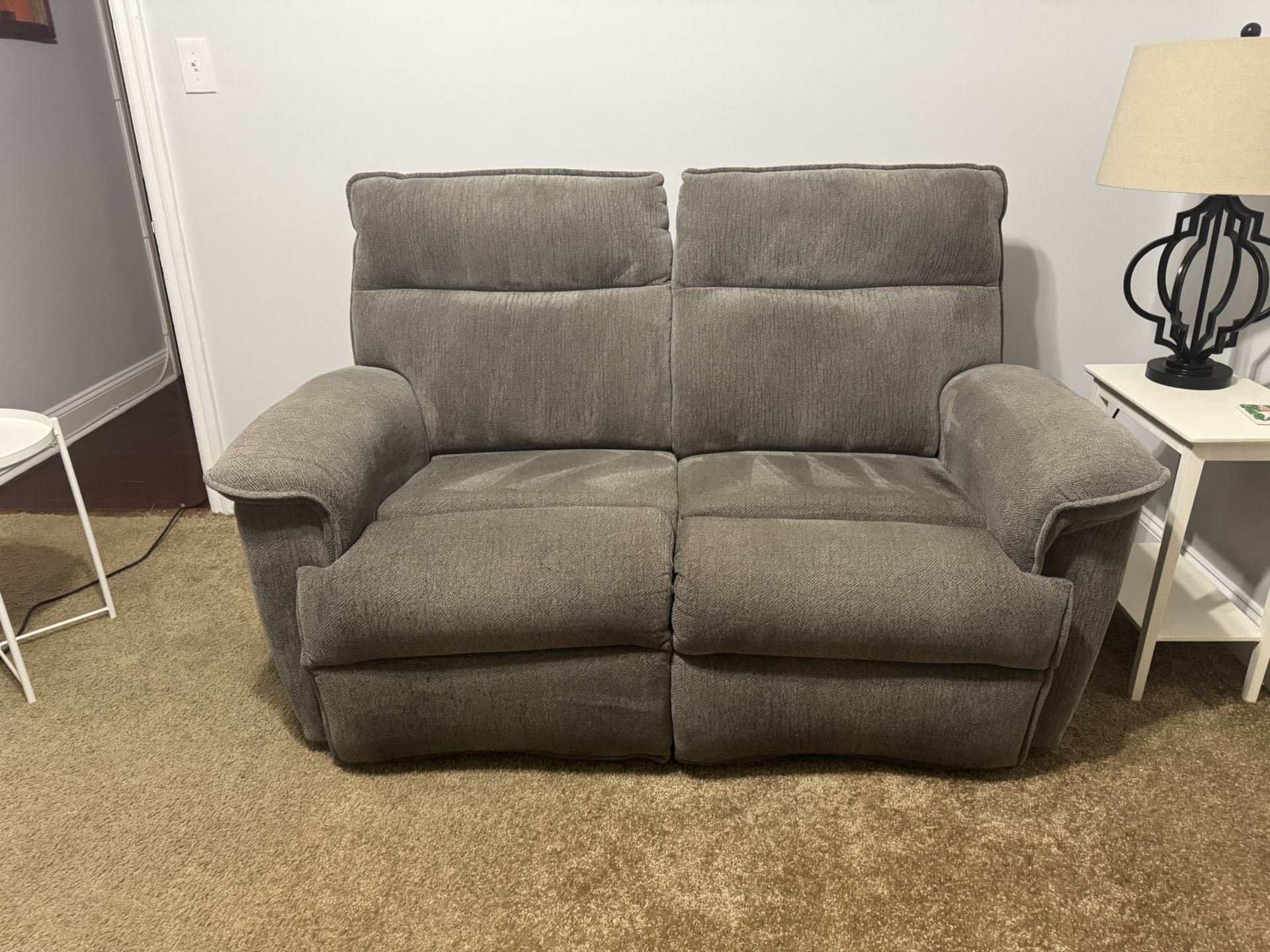 Reclining loveseat and chair