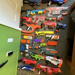 Nerf Gun Bulk Great Condition 