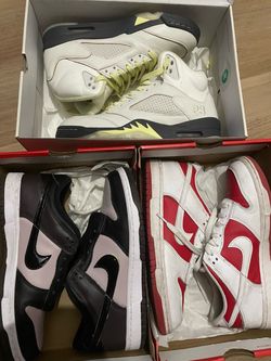 3 pairs of shoes