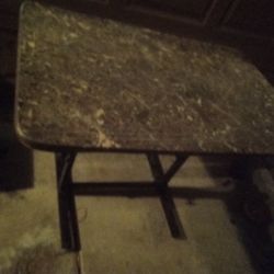 Marble table